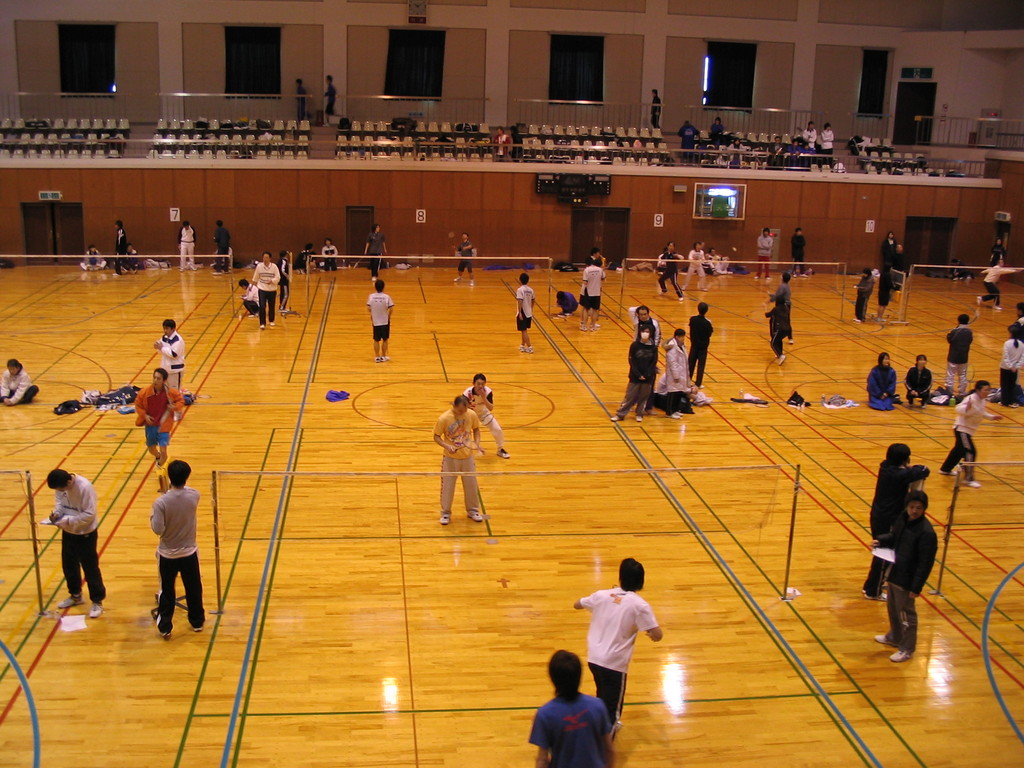 春季十日町市バドミントン大会