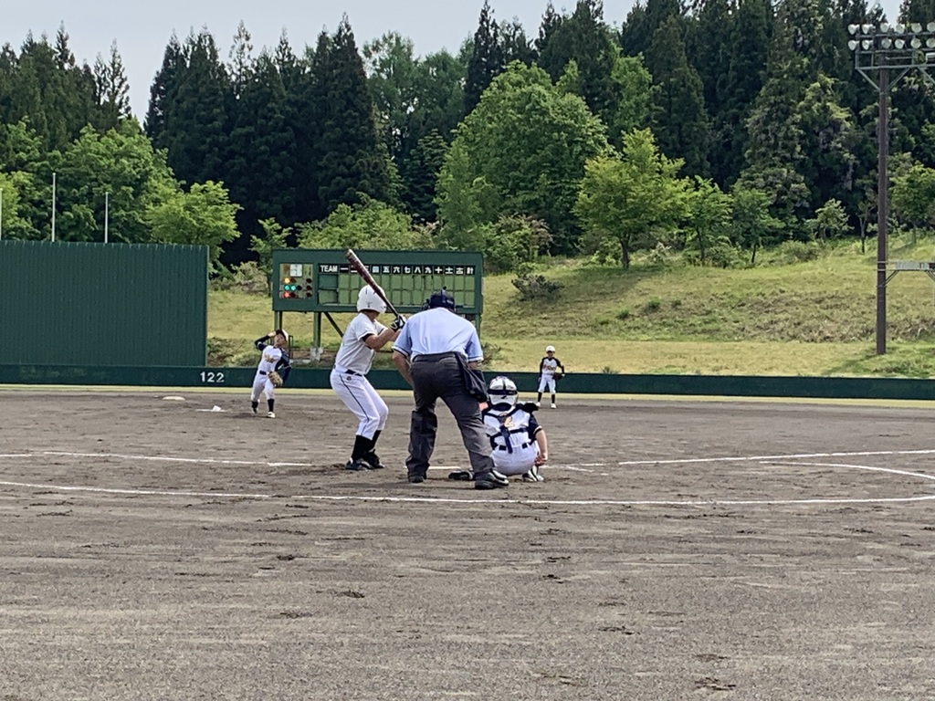 試合の様子①