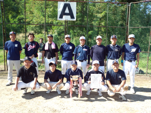 優勝した西部地区の皆さん